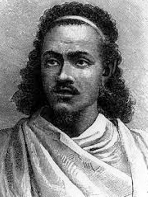 emperor tewodros in his youth