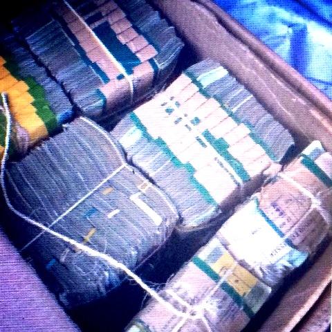 ethiopian birr in bundles in box