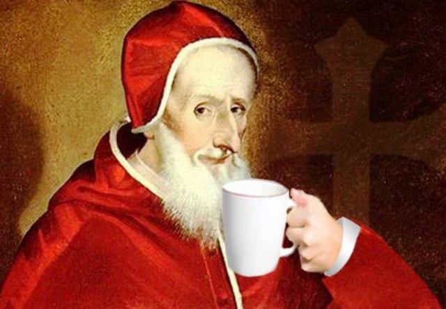 ethiopian coffee history pope clement