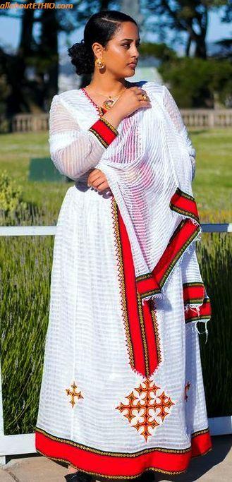 ethiopian traditional clothes habesha kemise 66