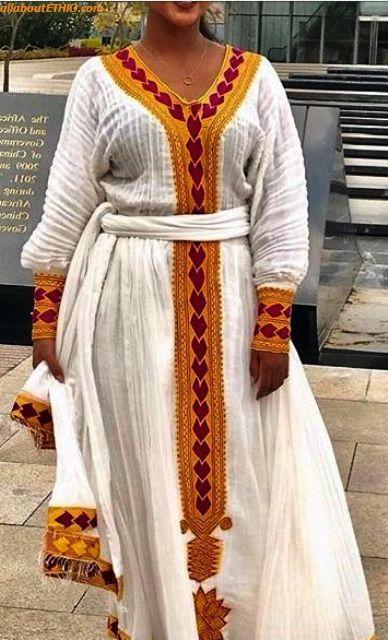 ethiopian traditional clothes habesha kemise 68