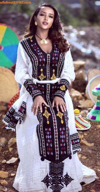 ethiopian traditional clothes habesha kemise 7