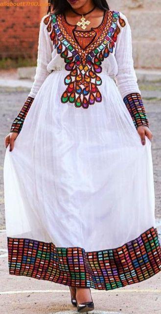 ethiopian traditional clothes habesha kemise 73