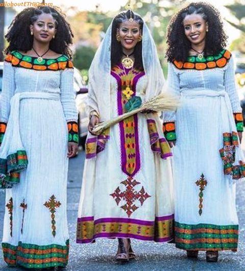 ethiopian traditional clothes habesha kemise 86