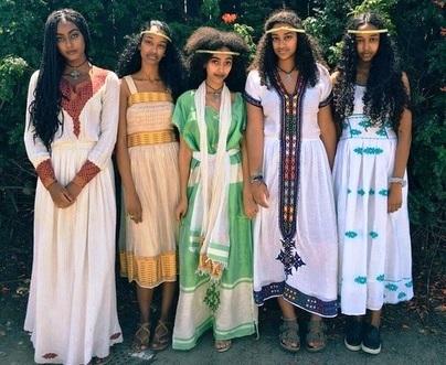 gondar traditional dress in ethiopia