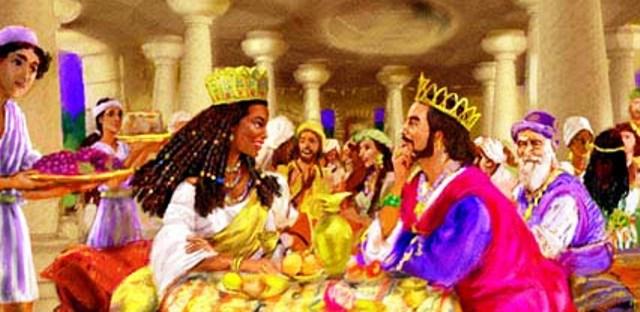 queen of sheba eating meal with king solomon