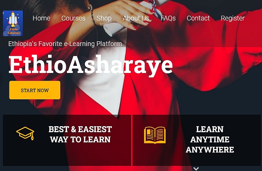 ethio asharaye elearning website