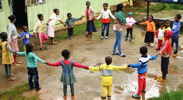awo aydelem traditional ethiopian simon says game sport