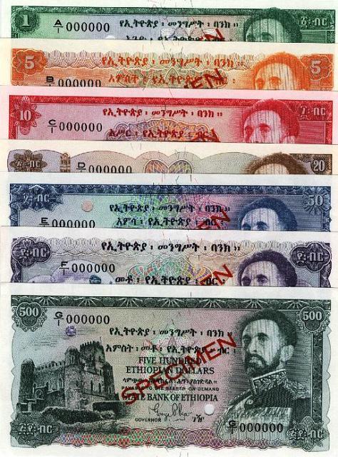 one dollar in ethiopian birr in black market