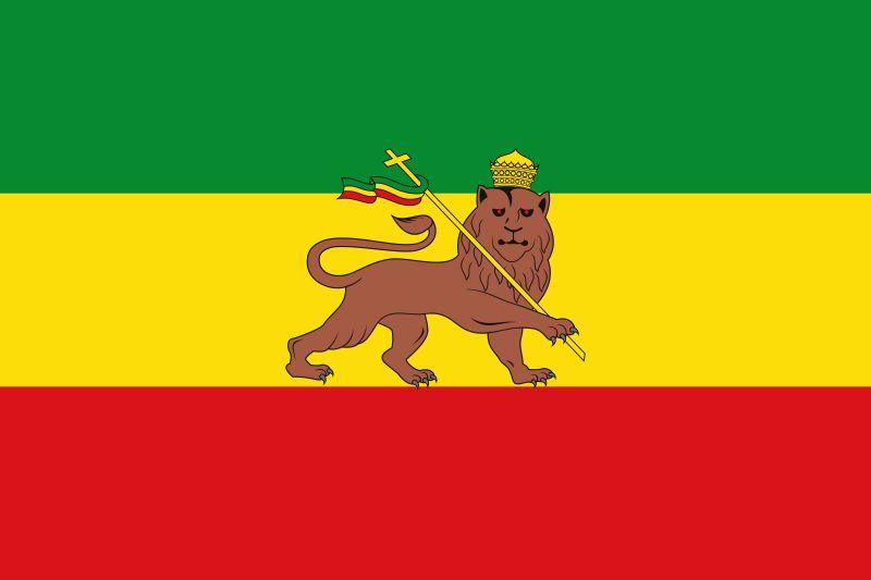 ethiopian lion of judah flag