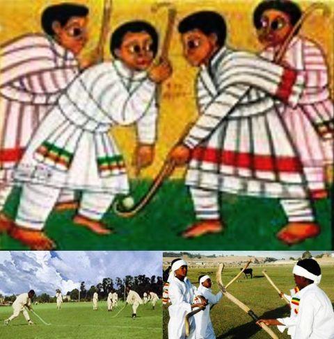 genna gena qarsa traditional ethiopian sport game
