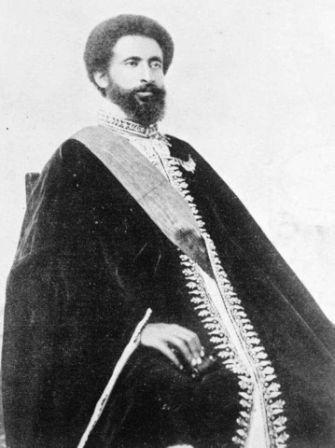 emperor haile selassie sitting down