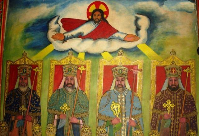 king lalibela with other kings