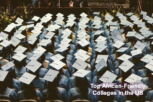 top african friendly colleges in the us